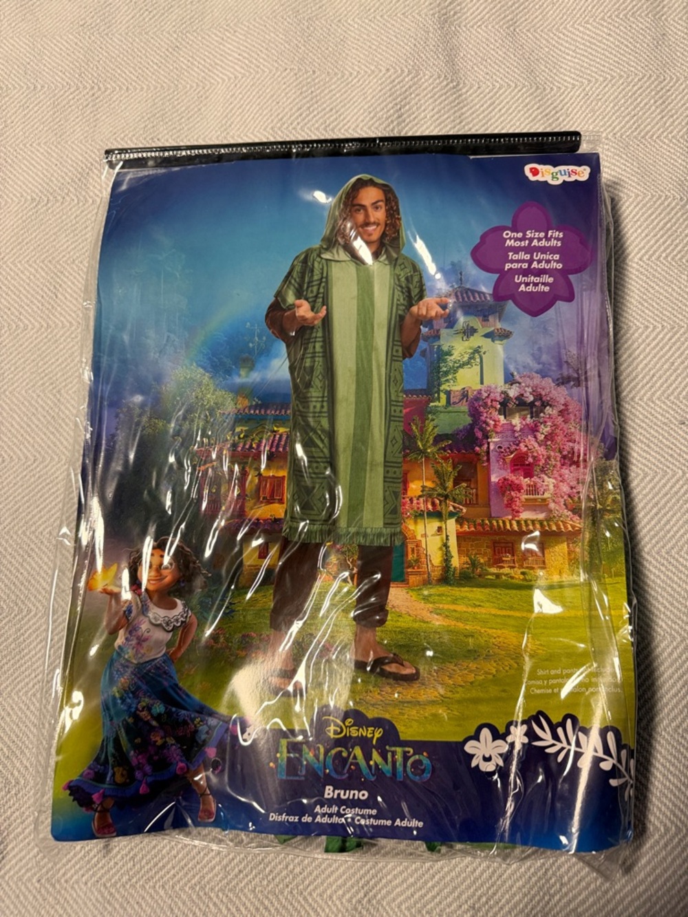 Bruno Adult Poncho Costume
